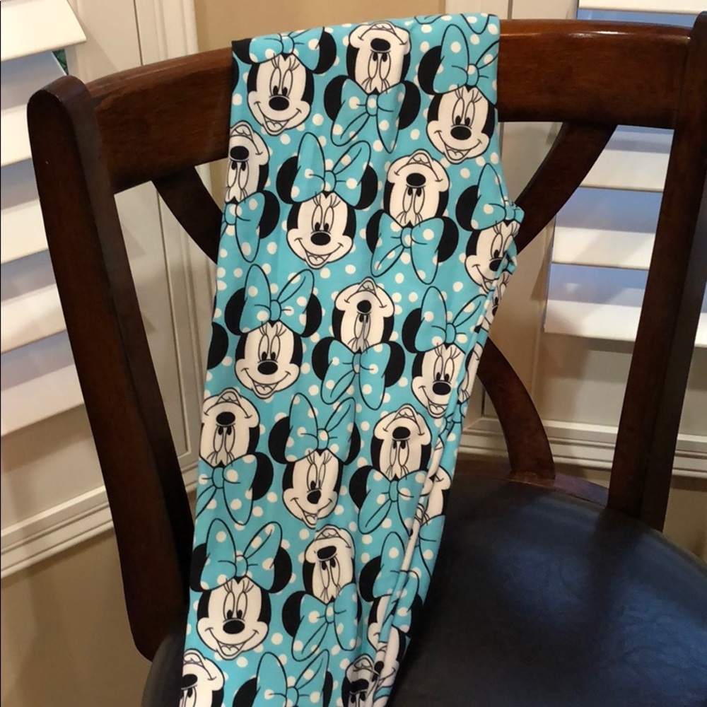 Disney OS LulaRoe Leggings Minnie